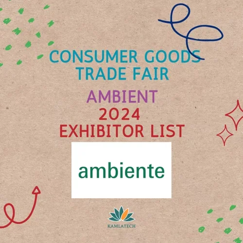 Ambient 2024 Consumer Goods (2952 Exhibitor)